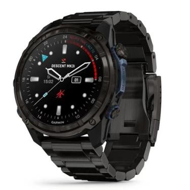 Imagem de Smartwatch Relógio Garmin Descent Mk3i com Monitor Cardíaco de Pulso e