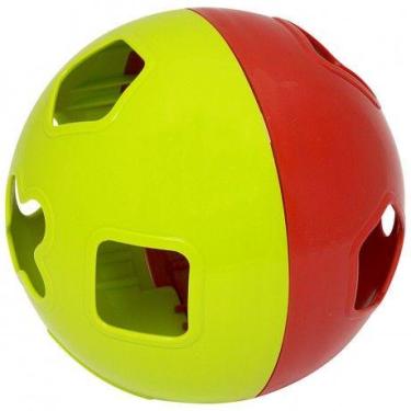 Imagem de Bola Didática Brinquedo Com Blocos De Encaixar Mercotoys Infantil - No