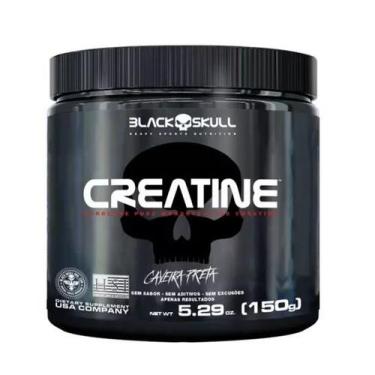 Imagem de Creatine  Creatina Monohidratada pote 150g  Black Skull