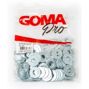 Imagem de Kit Arruela Lisa Goma 5/16`` 300g (Aproximadamente 90 Peças)
