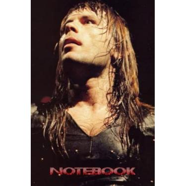 Imagem de Notebook : Bruce Dickinson Lined Notebook 100 Pages, 6x9inch - Great for School Home or Work #33