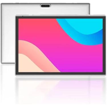 Imagem de ATOZEE Android 10 Tablet de 10 Polegadas, Prata, 32 GB ROM, 2 GB RAM, Tela IPS HD 10.1 Polegadas, Câmera Traseira 8 MP, WiFi, Bluetooth
