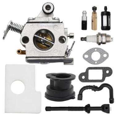 Imagem de Zreneyfex Kits de carburador MS180 C1Q-S57 compatíveis com motosserra Stihl MS170 017 018 substitui C1Q-S57A C1Q-S57B 1130 120 0603