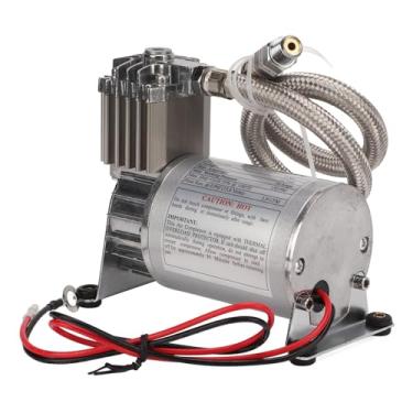Imagem de Compressor de Ar para Serviço Pesado, Barcos de Iate para Veículos Universais de Metal de 12V 20 Amp 150 PSI, Resposta Rápida e Conveniente para Todos Os Caminhões, Trem de