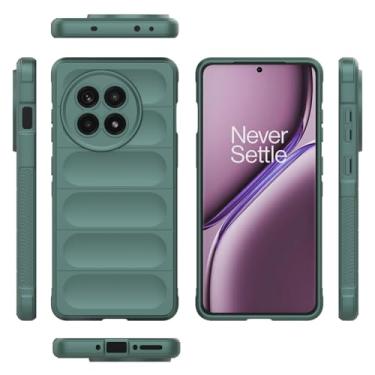 Imagem de Elubugod Capa compatível com OnePlus Ace 5, capa para celular TPU macia compatível com OnePlus 13R CPH2647 / Ace 5 Pro 5G PKR110 capa verde
