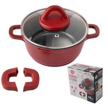 Imagem de Panela 16 Cm Caçarola C/ Revestimento Cerâmica Antiaderente - Clink, V