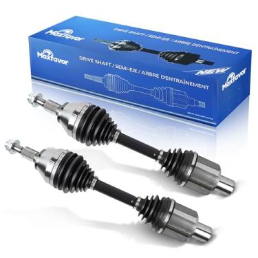 Imagem de Eixo CV dianteiro 4WD adequado para Ram 1500 2012 2013 2014 2015 2016 2017 2018 2019 Ram 1500 Classic 2019 2020 CV Axles SLT SL Tradesman Big Horn Sport 3.6L 5.7L, Um par, esquerda, direita Eixo de