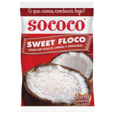 Imagem de Coco Ralado em Flocos Flococo Sweet 1kg - Sococo
