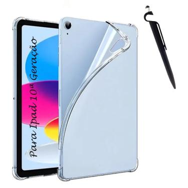 Imagem de Capinha Silicone Para iPad 10ª Geração 2022 + Película + Caneta