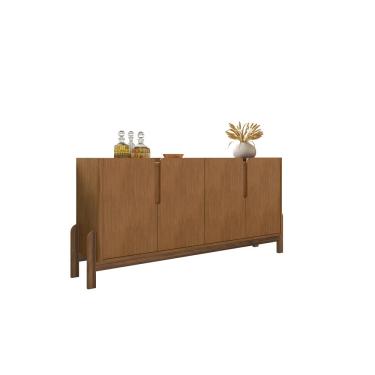 Imagem de Buffet  Aparador Sala Lizz 170cm Marrom Cedro Casa D