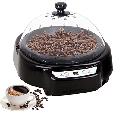 Imagem de Torradeira de café, torradeira de café doméstica, torradeira elétrica de grãos de café, com função de temporização de 0 a 60 minutos, controle automático de temperatura, para uma variedade de assar