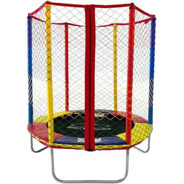 Imagem de Cama Elástica 1,4m Pula Pula Infantil Henri Trampolim