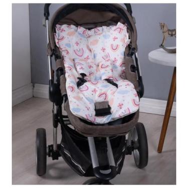 Imagem de Capa de Carrinho Novo Colchonete De Bebê Universal Estampada e Lisa - 