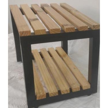 Imagem de Banco Sapateria Para Pórta De Entrada Pratica Bonita - Vbag Artesanato