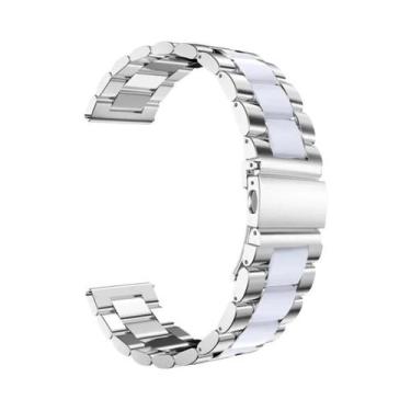 Imagem de Pulseira de Metal 20mm para Samsung Galaxy Watch 6/5/4 - Aço Inoxidáve