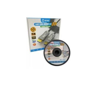 Imagem de Cabo Hdmi Fibra Óptica 2.1v 60mhz 3d 48gbps 8k 60 Metros 19p - Lotus