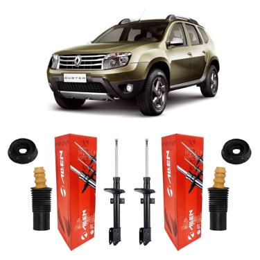 Imagem de Par Amortecedor Allen + Kit Traseiro Duster 4X4 2012 2013 14