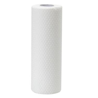 Imagem de Toalhas de papel de cozinha pano de limpeza descartável altamente absorvente para limpeza doméstica Lavagem de madeira Material pp 70 peças Rolo