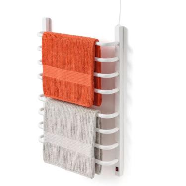 Imagem de Toalheiro Térmico Grande Branco 110v Fio Superior Direito