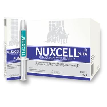 Imagem de Display Nuxcell Pufa Suplemento Imunidade Cães 20un Biosyn