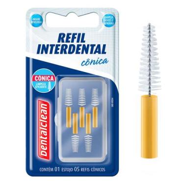 Imagem de Refil Interdental Cônico para Escova Inter Orto Dentalclrean Estojo co