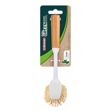 Imagem de BettaGreen - Escova para Cantos, Cor Branco e Bambu, Bettanin