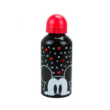 Imagem de Garrafa Alumínio Preto Mickey 500ml Disney - Taimes