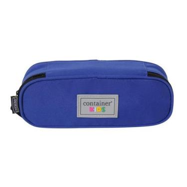 Imagem de Estojo Infantil soft luxo - 50 can - Azul médio - DERMIWIL