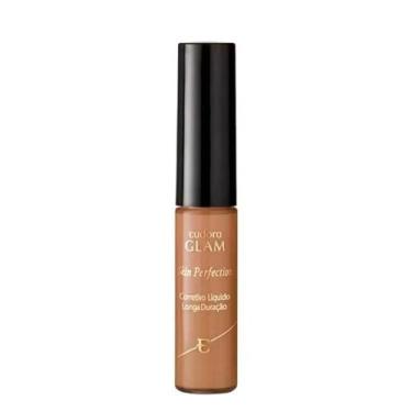Imagem de CORRETIVO LÍQUIDO LONGA DURAÇÃO GLAM SKIN PERFECTION BEGE ESCURO 1 EUD