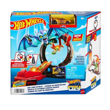 Imagem de Pista Hot Wheels City Ataque do Morcego