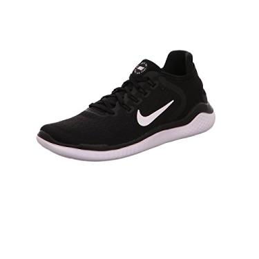 Imagem de Nike Free RN 2018 Tênis de corrida feminino, preto/branco, tamanho 36, Preto, preto, branco 001, 38