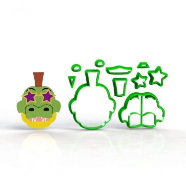 Imagem de Cortador Animatronics Five Nights Montgomey Jacaré 8 Cm