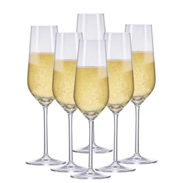 Imagem de Ruvolo, Kit de Taça Event para Champagne, de Cristal 6pcs, 290ml