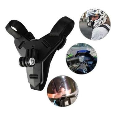 Imagem de Suporte Queixo Para Capacete compativel Gopro Sjcam Cameras De Ação - 