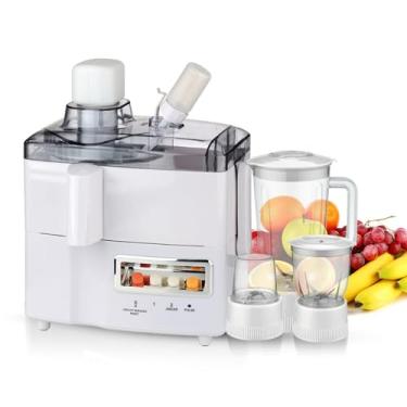 Imagem de Espremedor multifuncional de polpa e frutas, espremedor comercial multifuncional quatro em um de alta potência, moedor doméstico de leite de soja