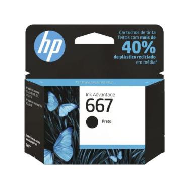 Imagem de Cartucho de Tinta HP 667 Preto Original