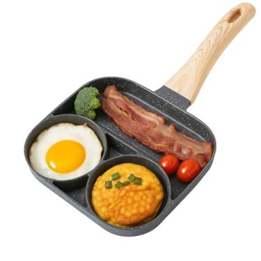 Imagem de Frigideira Antiaderente 3 em 1 Panela Multifuncional Fundo Comeia Fritadeira