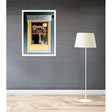 Imagem de Quadro Decorativo Londres Coffee To Go - 70x50cm - Quadros On-line, Mo