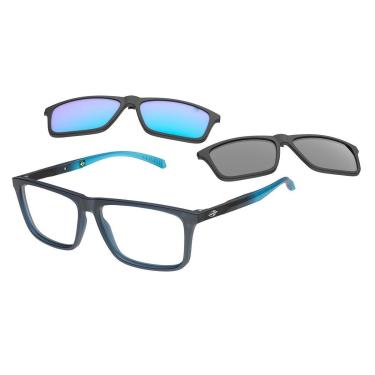 Imagem de Armação De Óculos Mormaii Swap 7 M6176kc660 Azul Fosco cat1-Masculino