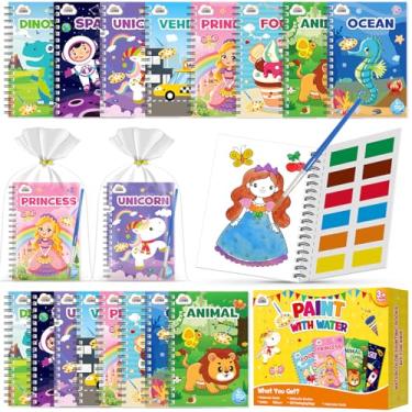 Imagem de ZMLM 16 Water Coloring Books for Kids Party Favors - Bulk Mini Coloring Books for Kids Ages 4-8,Small Birthday Goodie Bag Stuffers School Return Gift Art Crafts Classroom Prizes