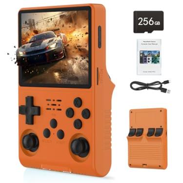 Imagem de RegiisJoy 30000 Em 1 Console De Jogos Portátil, Tela Ips 3,5" Retrô, Mini Arcade Bolso Portátil 256 G 3800 Mah 45 Simuladores
