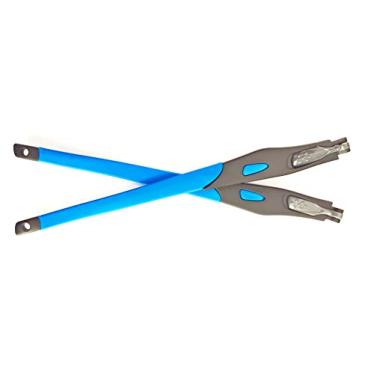 Imagem de NicelyFit Hastes e pernas para Crosslink Pro Sweep Range XL armações de vidro OX8027 OX8029 OX8031 OX8033 OX8040 OX8044 OX8067 OX8118 OX8090 OX3127 OX3220 OX3221 etc. Preto acetinado 144 0 mm (azul)