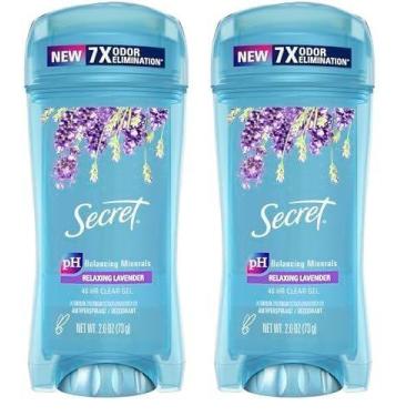 Imagem de Gel Desodorante Secret Fresh Clear para Mulheres - 75ml (Pack com 2)