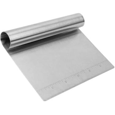 Imagem de Espátula raspadora inox Para Massas Legumes Confeiteiro Padeiro