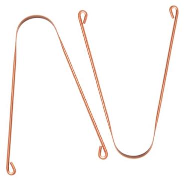 Imagem de Raspador De Língua Kit 2 Peças 100% Cobre Puro Limpador de Lingua