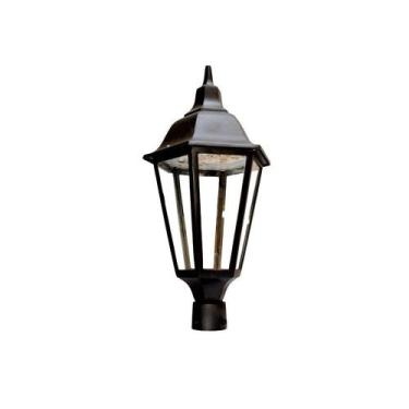 Imagem de Luminária De Poste Colonial Jardim Italiana Led De Alumínio - LUMINÁRI