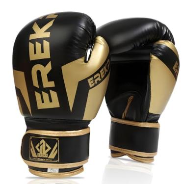 Imagem de Luvas de boxe masculinas, luvas de treinamento infantil para saco de pancadas, MMA, UFC, Muay Thai, Karatê, Kickboxing, 340 g para homens