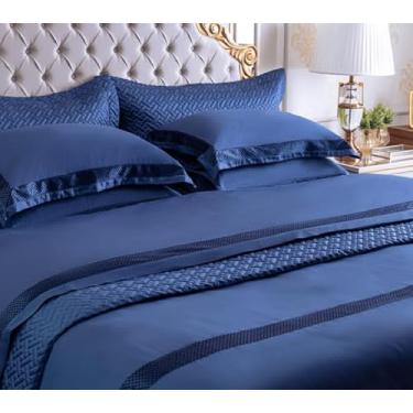 Imagem de CAPA DUVET SIRENA CAPRI 100% ALGODÃO CETIM 400 FIOS KING - 280X260