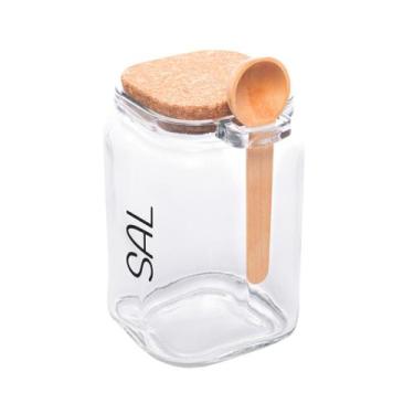 Imagem de Porta Mantimentos - Quadrado (830 ml) Sal - Lyor, Sal