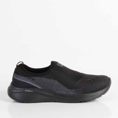 Imagem de Kolosh Tenis Jogging Byte Calce Fácil E0421 Preto, Preto, Grafite, 000